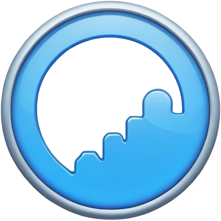 circular progress bar at 50% completion emoji