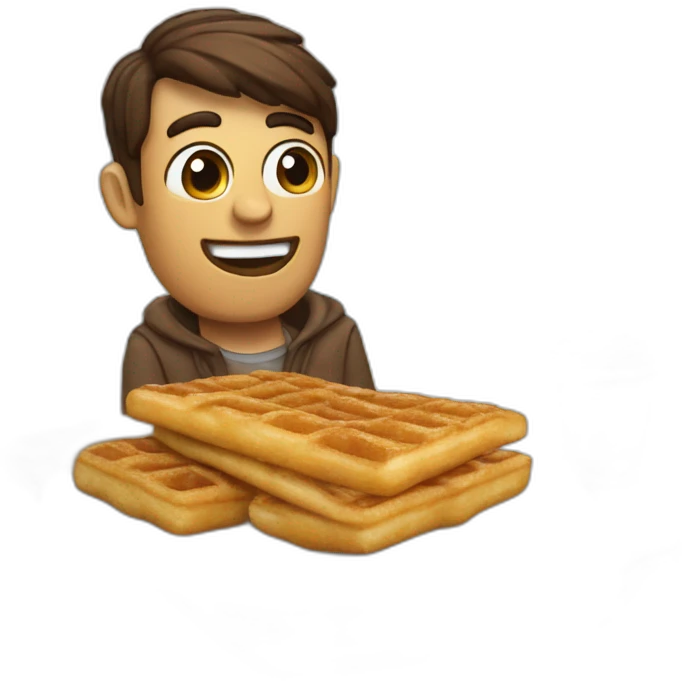cofe con churros y tostada emoji