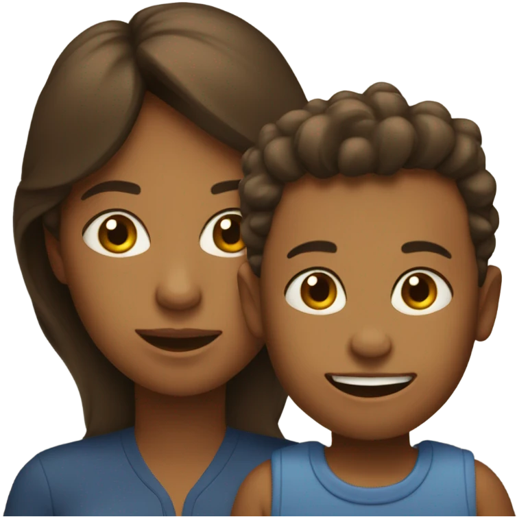 Mama and boy emoji
