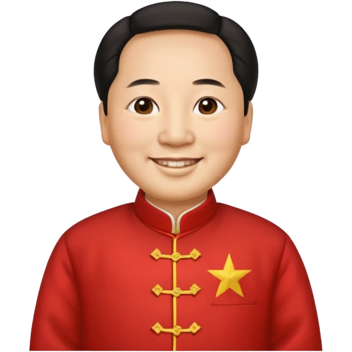 Mao zedong happy emoji