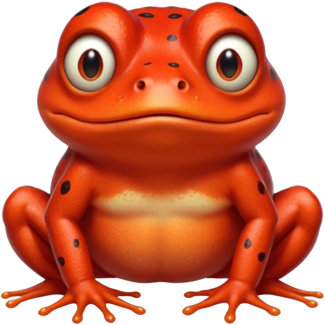 angry red face fuming frog emoji