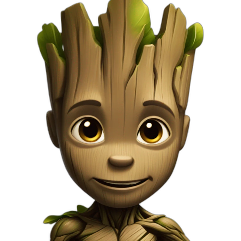 Bébé Groot emoji