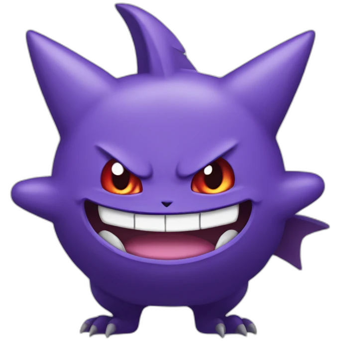 Gengar pokemon emoji