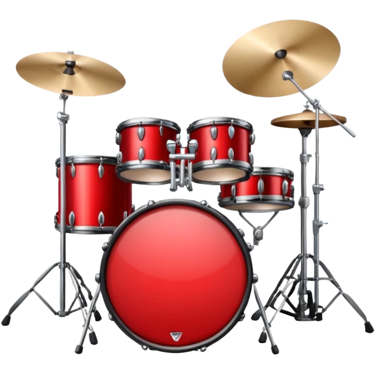 Crimson drumkit emoji
