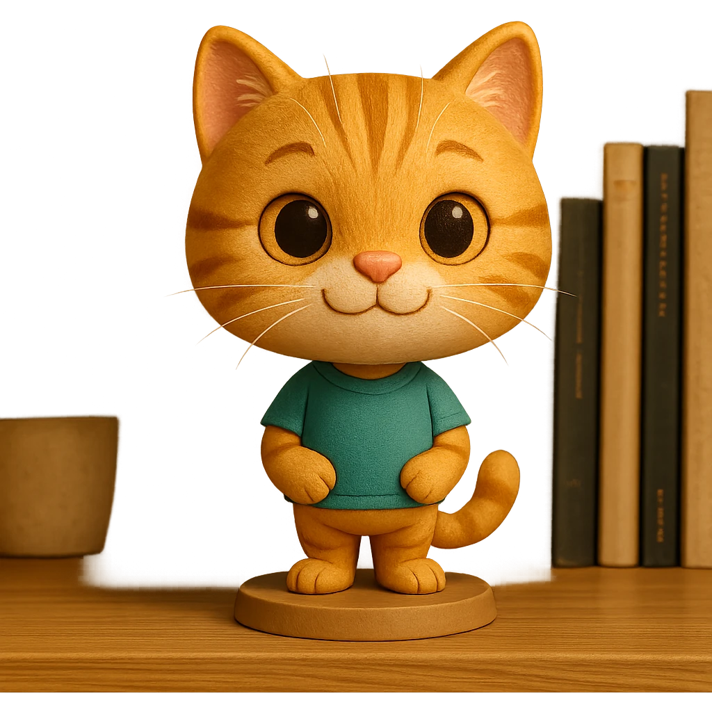 cute cat character emoji