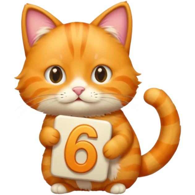The number 67 and a cat holding the number emoji