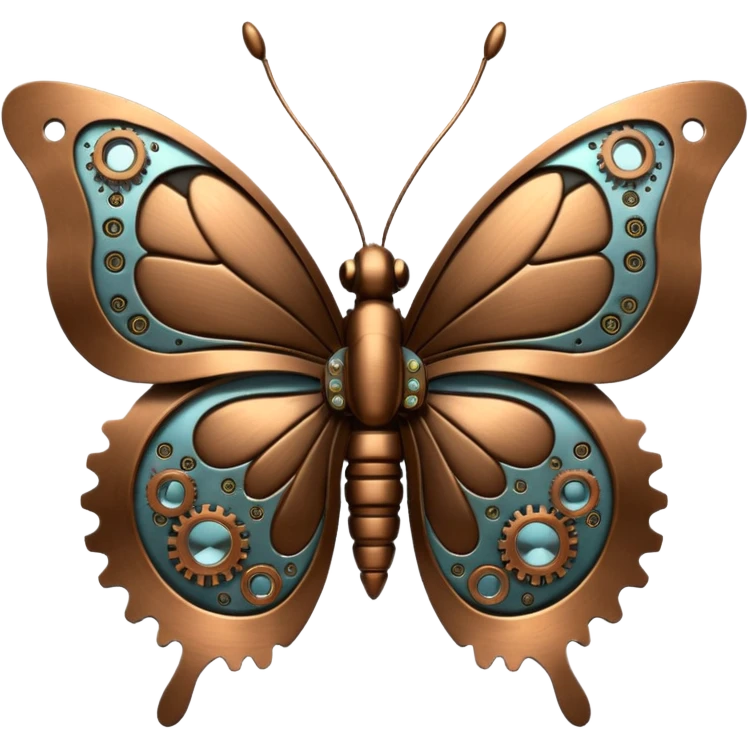 Steampunk butterfly  emoji