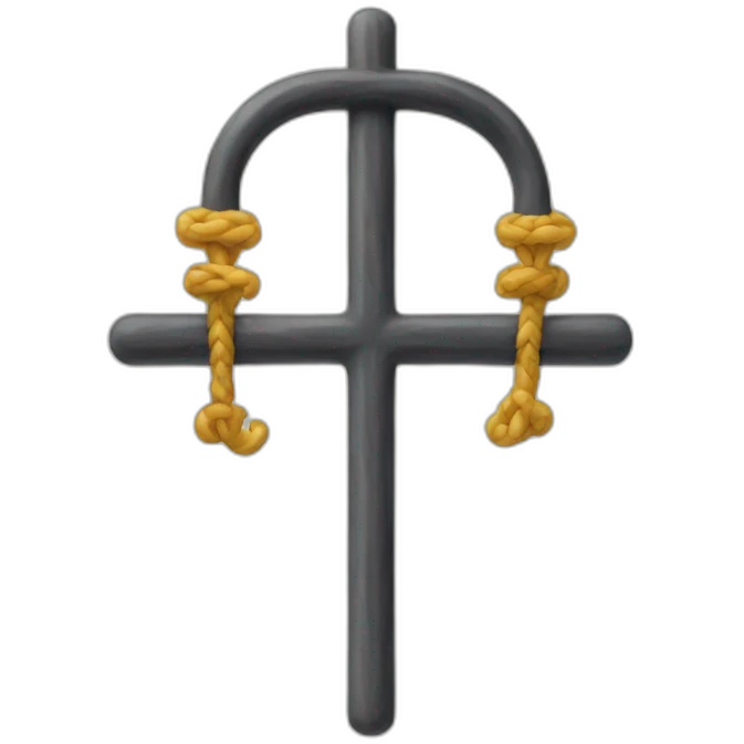 CROSS WITH HOOK  emoji