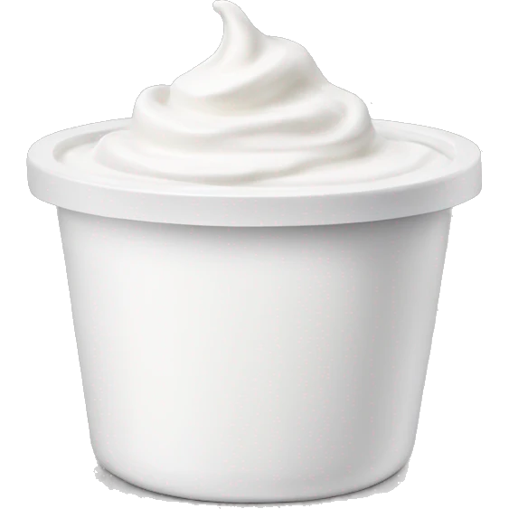 Greek yogurt emoji