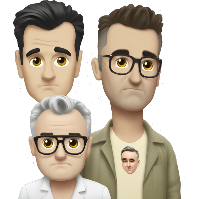 Morrissey and the Smiths emoji