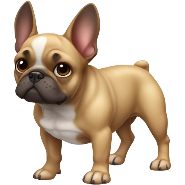 French bulldog  emoji