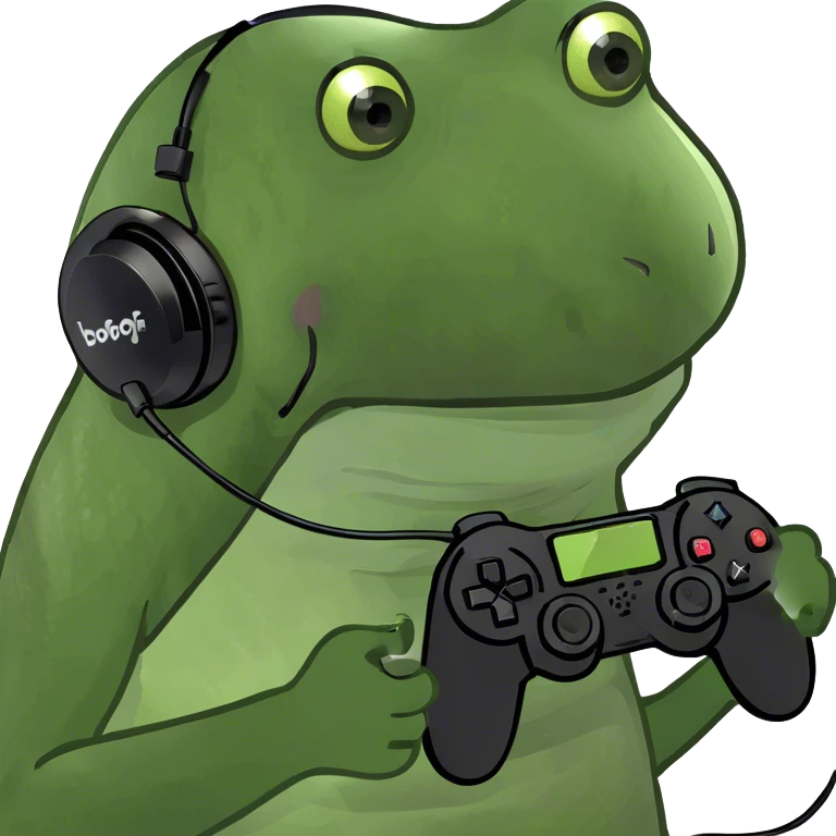 A gamer emoji
