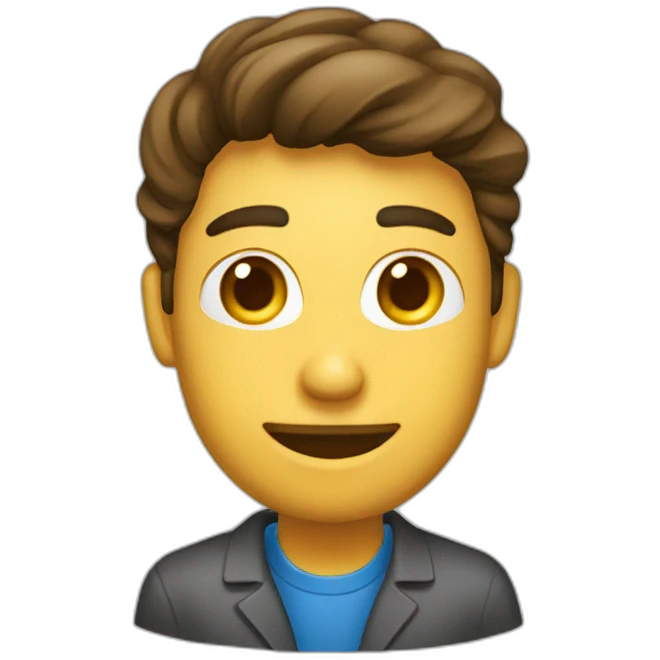 Je dois travailler mais j'ai la flemme emoji