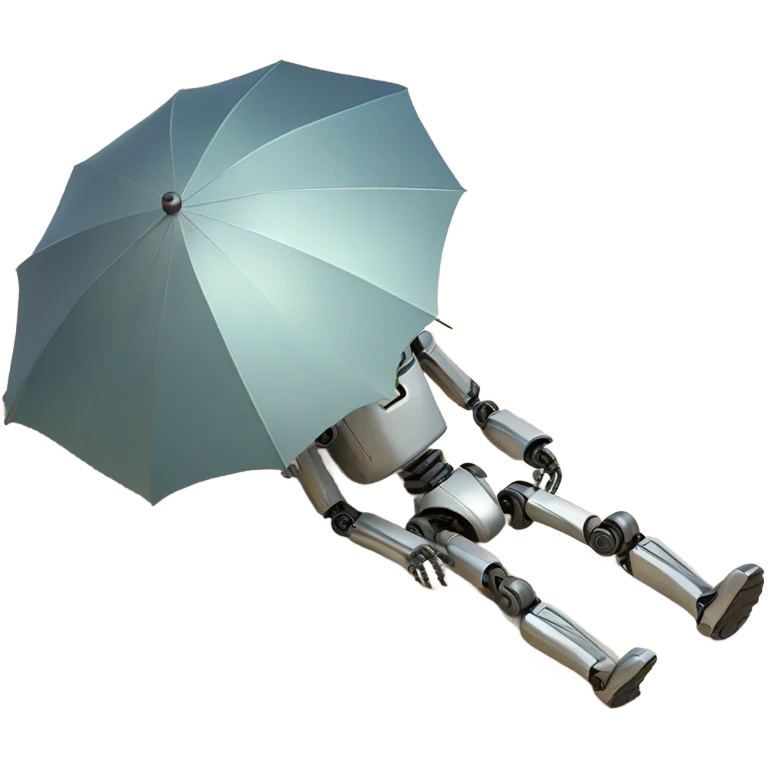 robot beach emoji