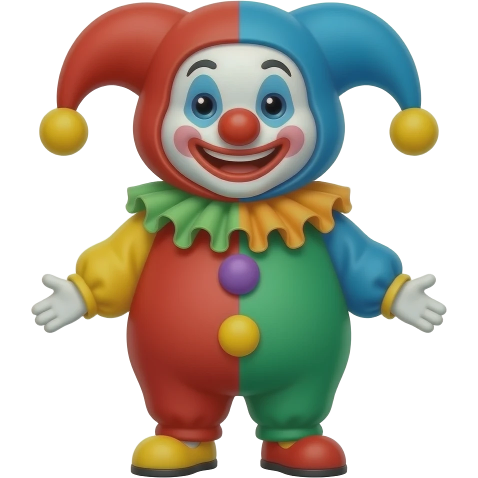 kid in a funny costume emoji