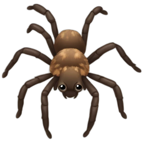 cute tarantula emoji