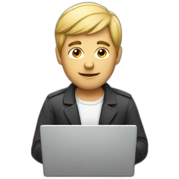 Man With Laptop emoji