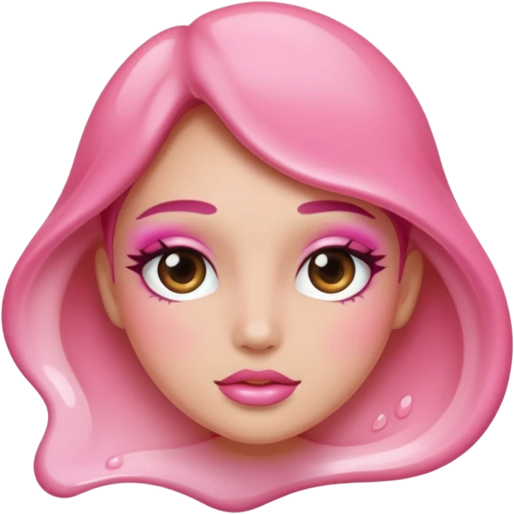 liquid blush  emoji