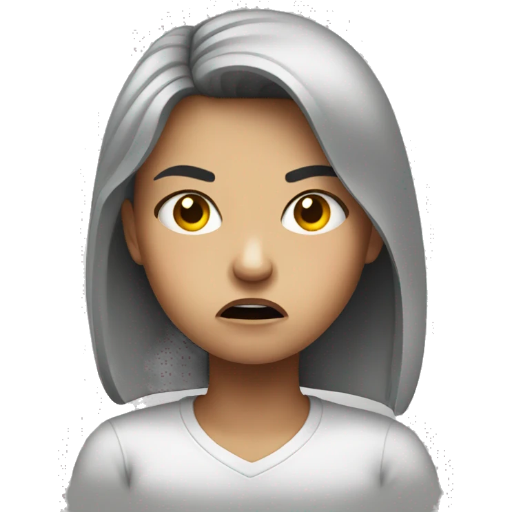 Angry Girl  emoji