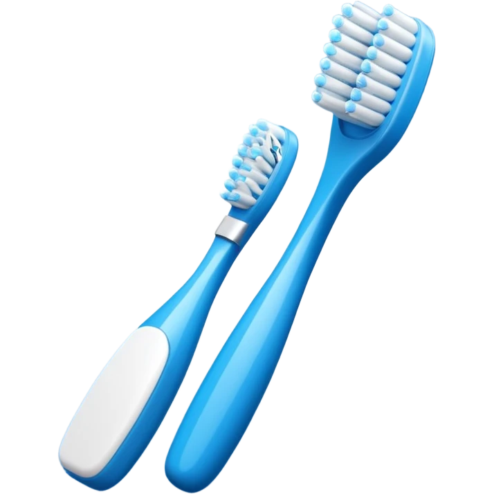 blue Toothbrush emoji