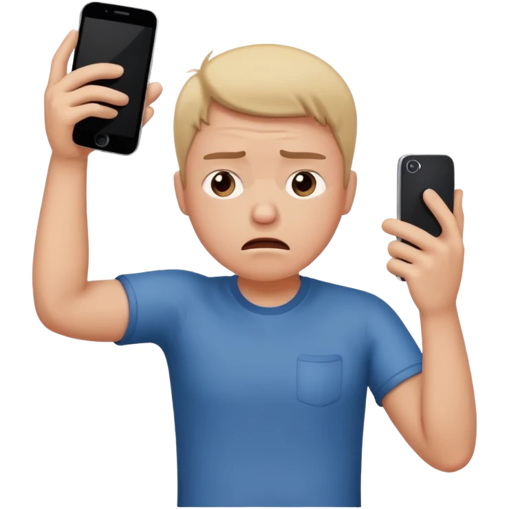 Someone trying to poke a butt but getting denied emoji