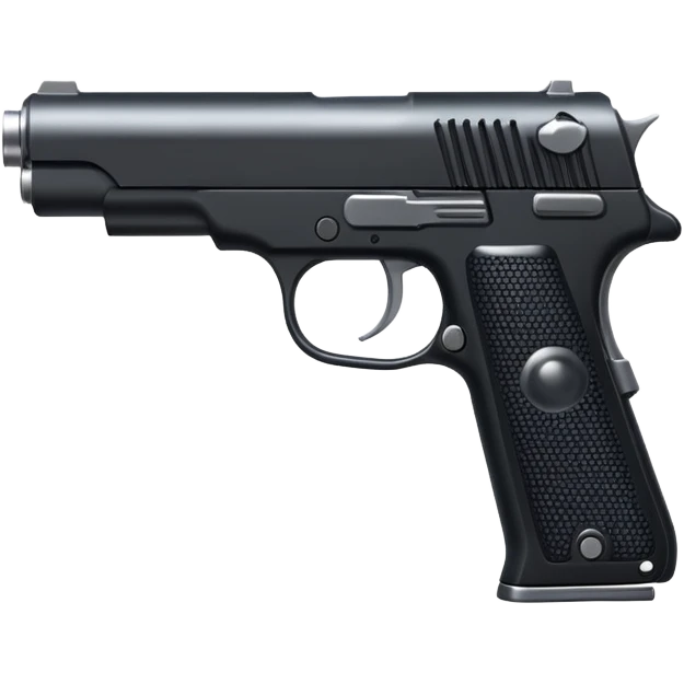 pistol with silencer emoji