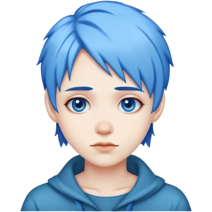 blue hagen emoji