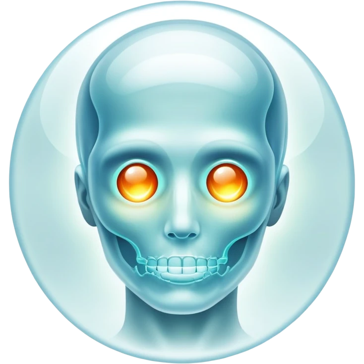 X-ray vision emoji