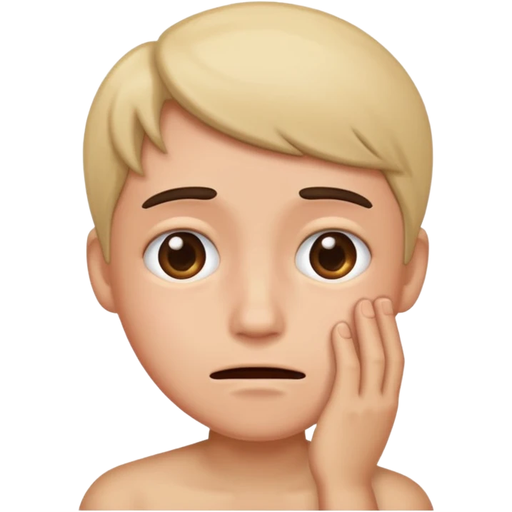 embarrased emoji