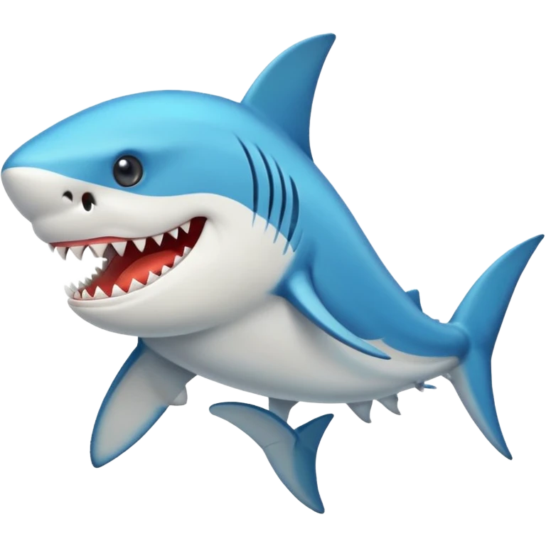 Tiburón con tenis  emoji