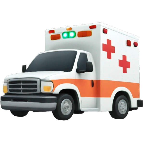 ambulance pleasure emotion emoji