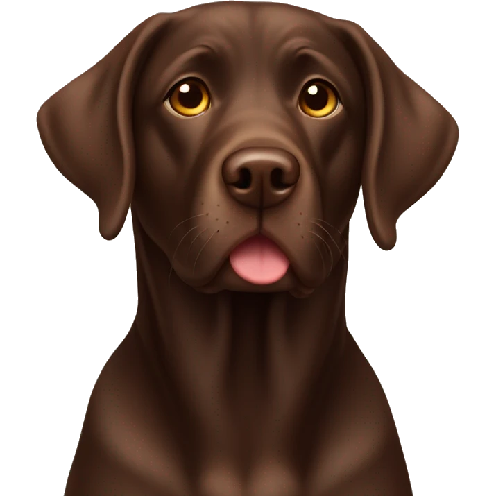 chocolate lab emoji