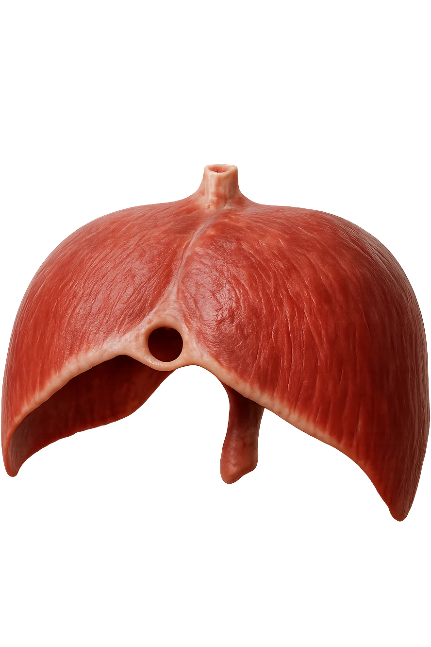 diaframma umano anatomico, iperrealistico 4k, isolato su sfondo bianco emoji