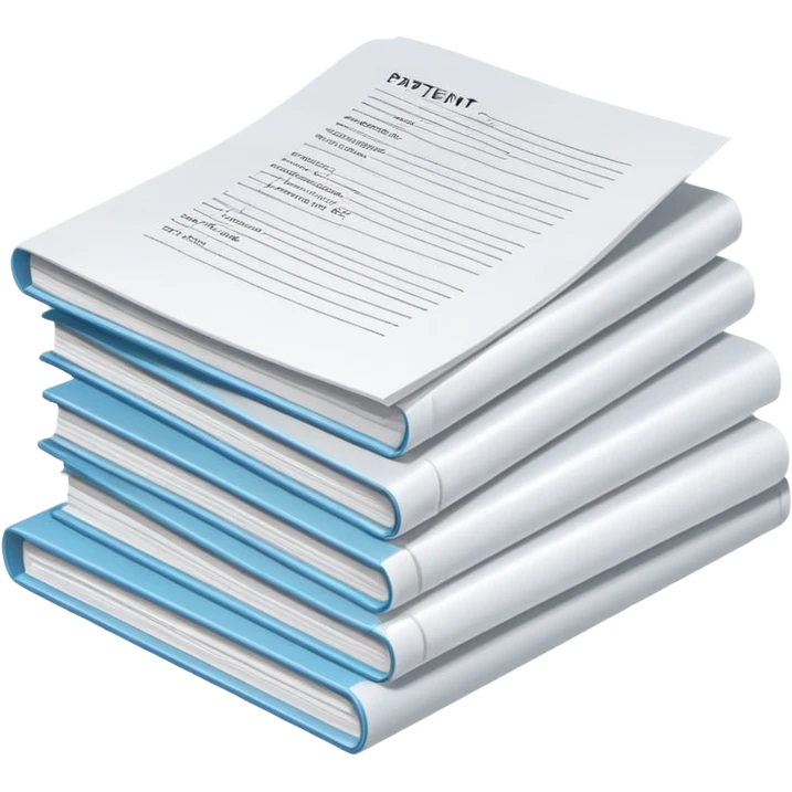 big Pile of patent papers emoji