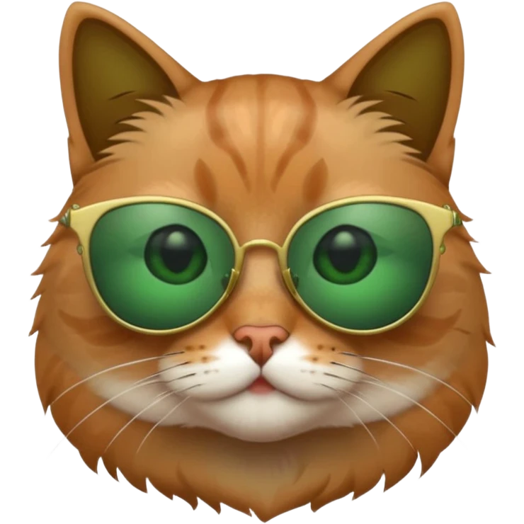 Cat wearing sunglasses emoji