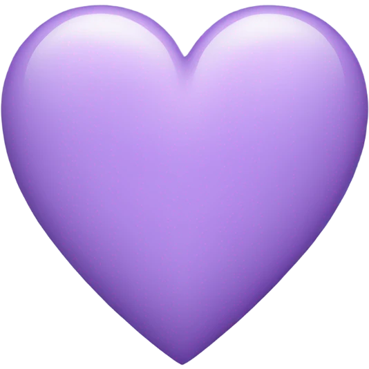 Light Purple Heart  emoji