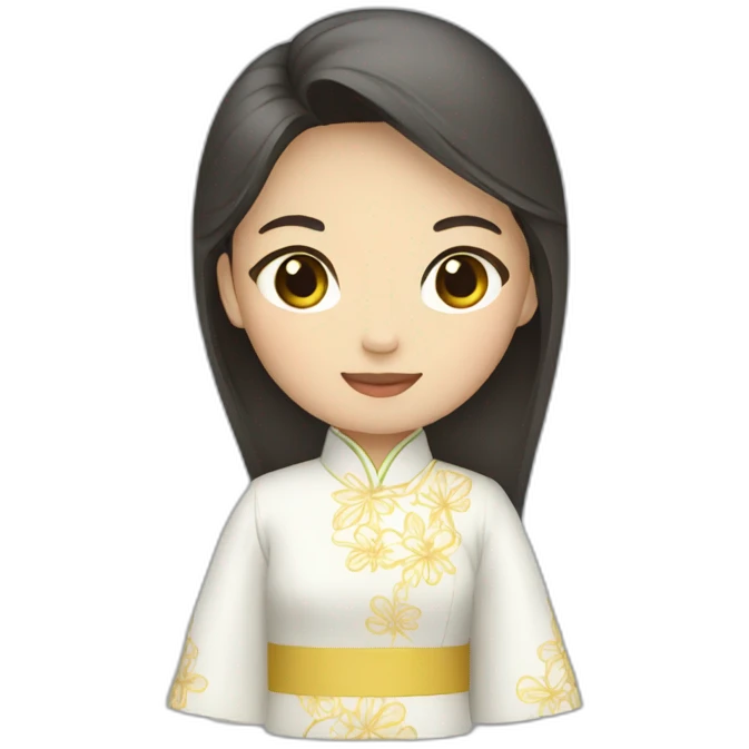 Ao dai emoji emoji