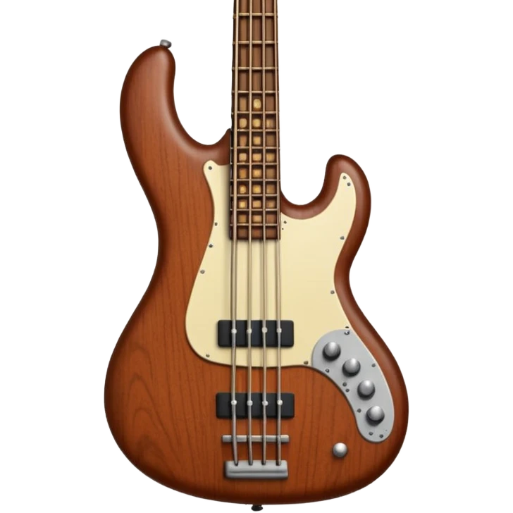 Bass guitar emoji