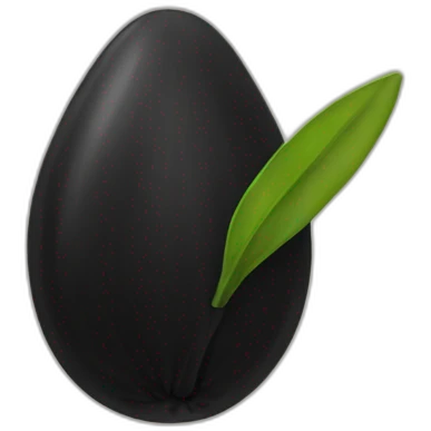 black seed emoji