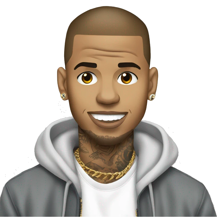 Chris Brown emoji