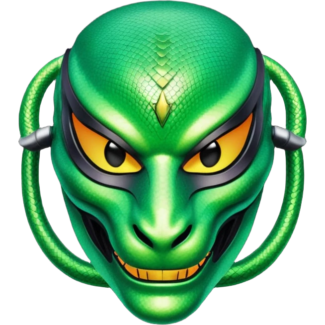 glitter green viper valorant toxic mask emoji
