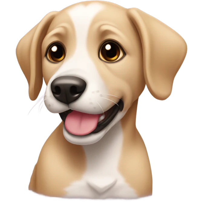 Perrito enamorado emoji