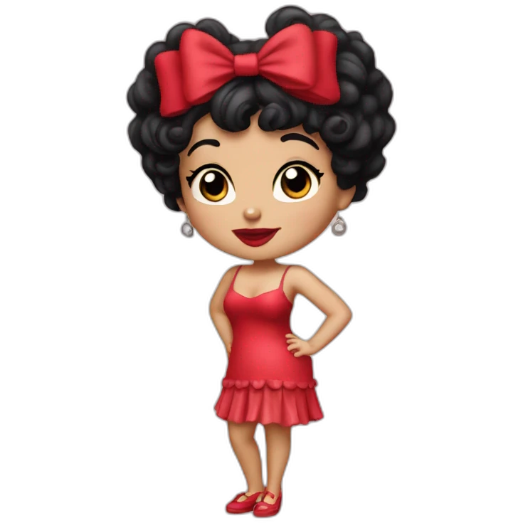 Betty boop emoji