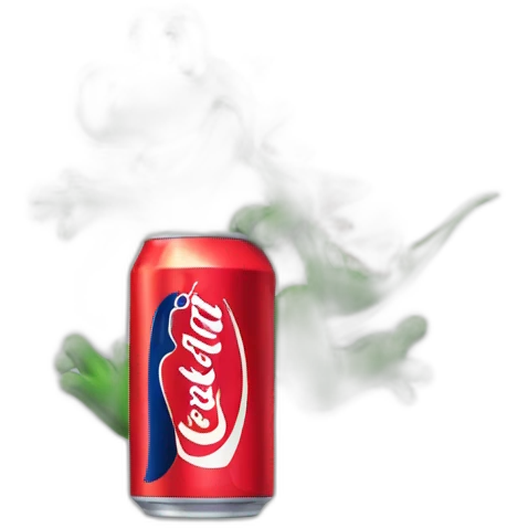 Yoshi climbing a Red Bull can emoji