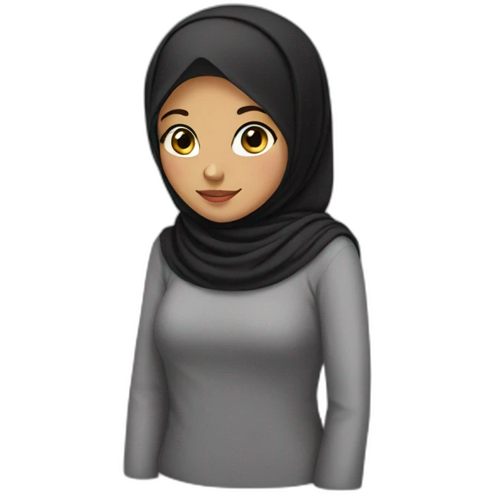 Hijabi girl emoji