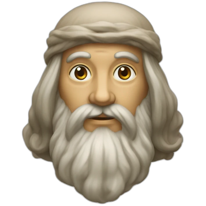 Leonardo da Vinci emoji