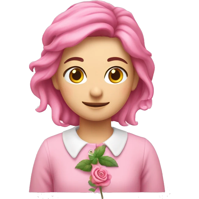 Ein leicht rosa schleifchen  emoji