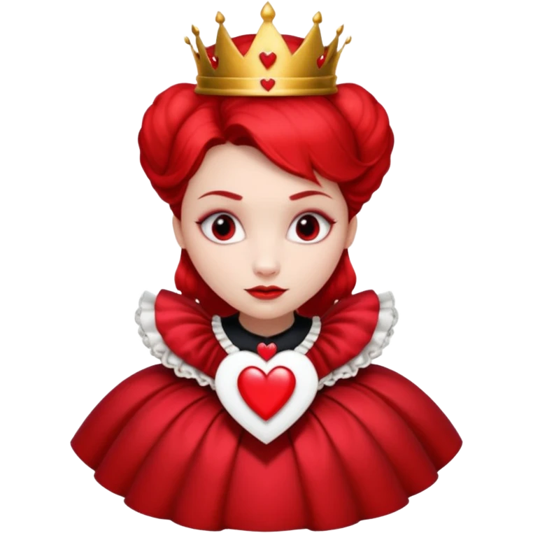 Red Queen from Alice in Wonderland movie emoji