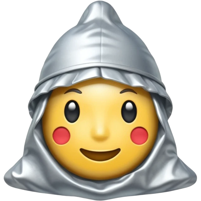 tin foil hat emoji emoji