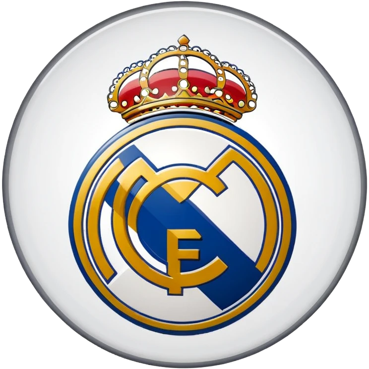 Real Madrid logo  emoji